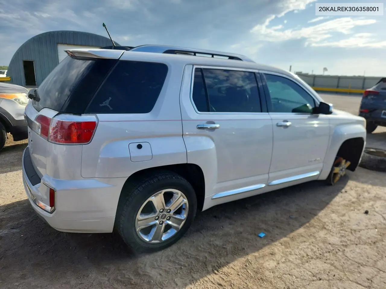 2016 GMC Terrain Denali VIN: 2GKALREK3G6358001 Lot: 52010026