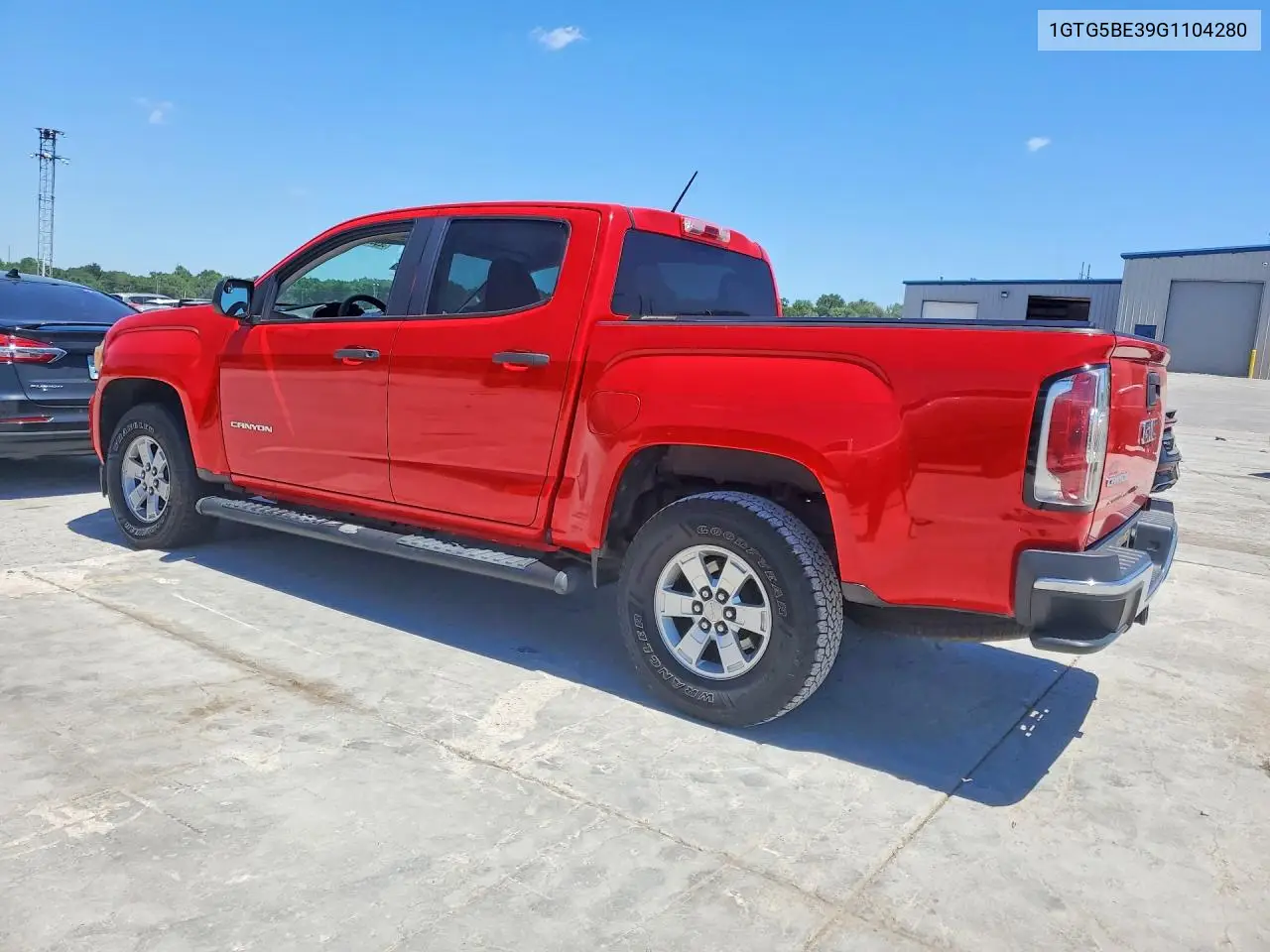 2016 GMC Canyon VIN: 1GTG5BE39G1104280 Lot: 52599586