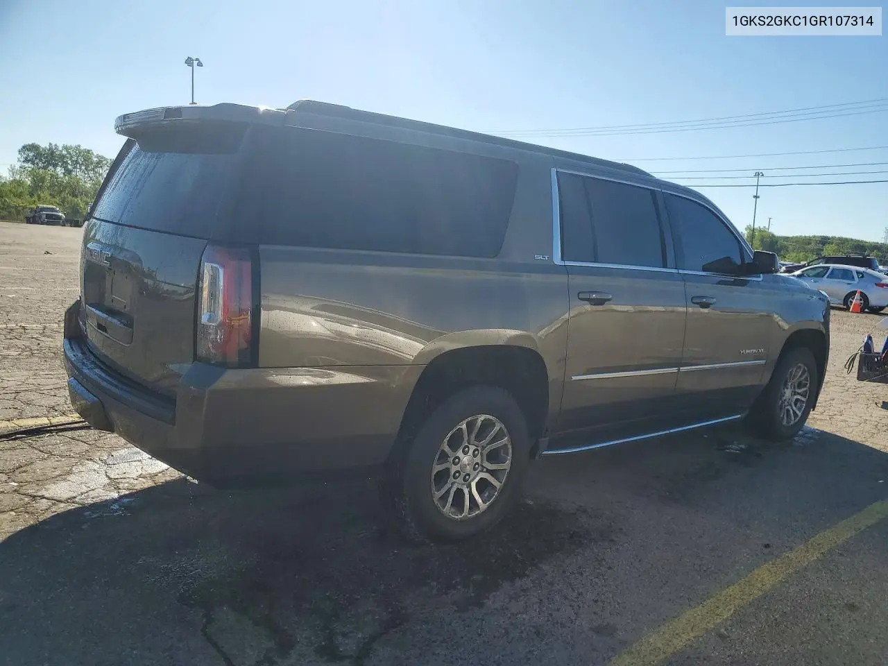 2016 GMC Yukon Xl K1500 Slt VIN: 1GKS2GKC1GR107314 Lot: 58589826