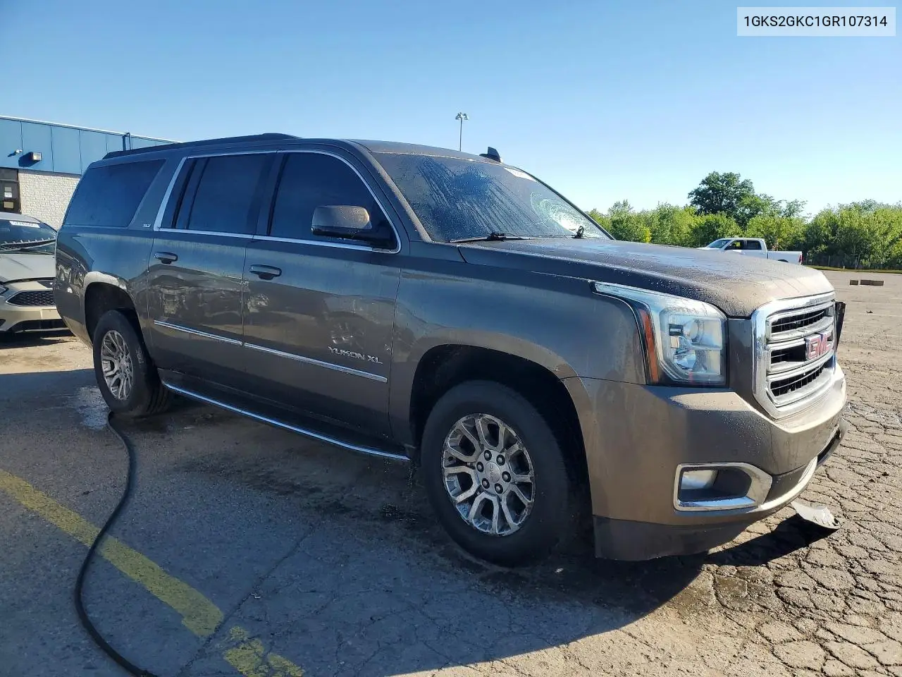 2016 GMC Yukon Xl K1500 Slt VIN: 1GKS2GKC1GR107314 Lot: 58589826