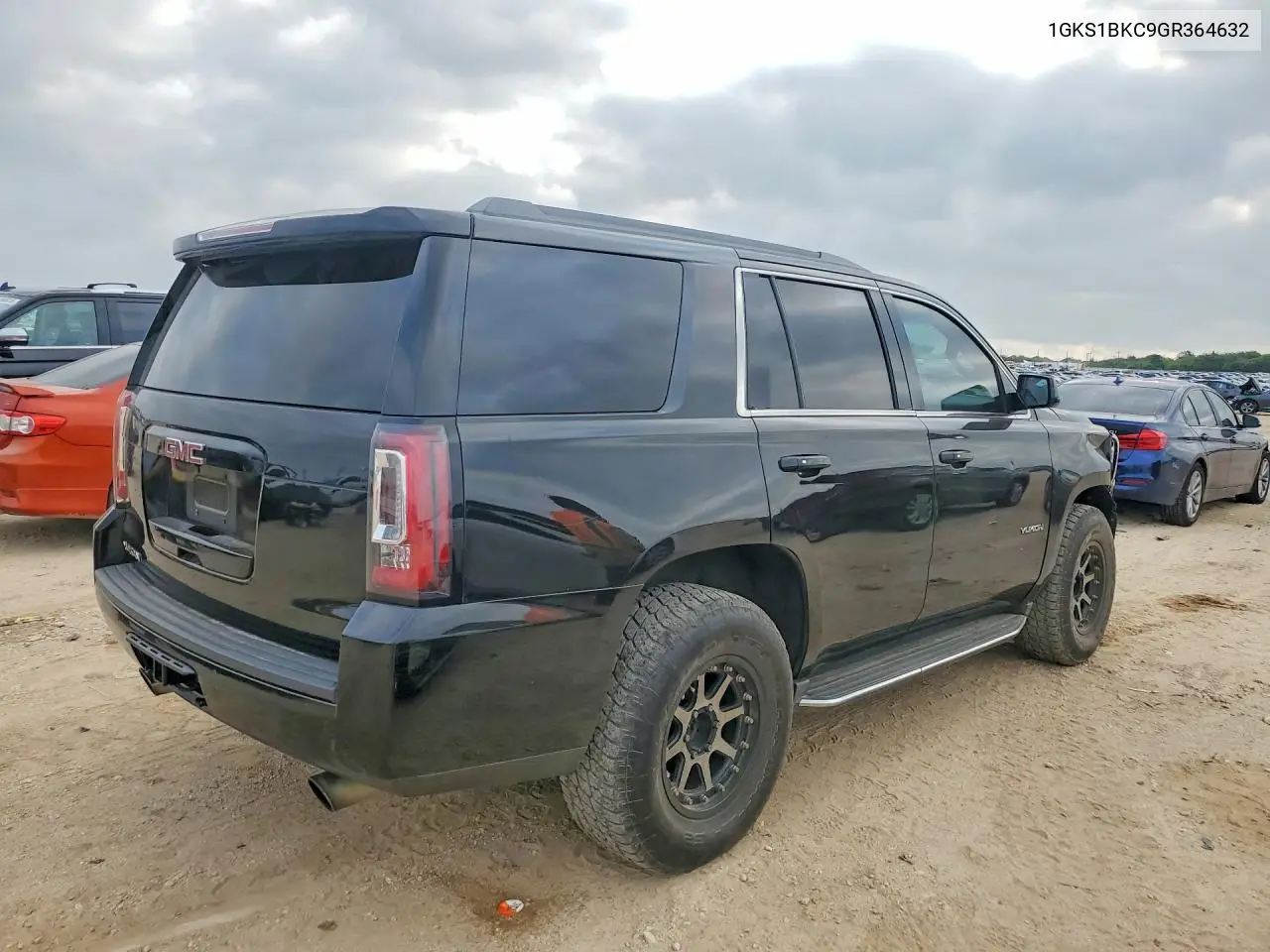 2016 GMC Yukon Slt VIN: 1GKS1BKC9GR364632 Lot: 58801096