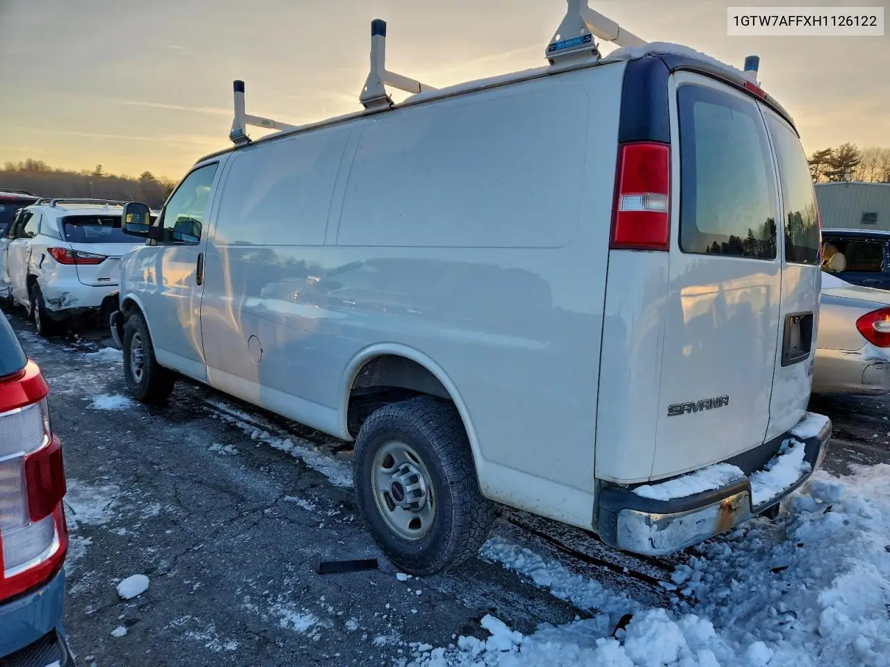 2017 GMC Savana G2500 Cargo ** R & D * Pri Fleet ** VIN: 1GTW7AFFXH1126122 Lot: 47293436