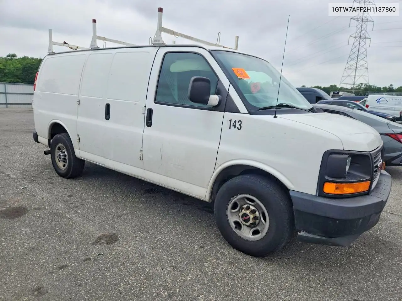 2017 GMC Savana G2500 VIN: 1GTW7AFF2H1137860 Lot: 55799306