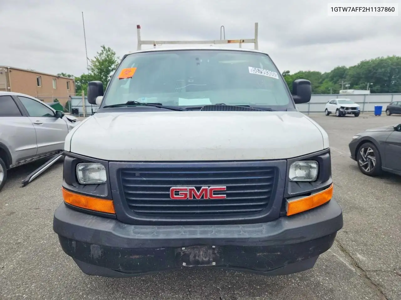 2017 GMC Savana G2500 VIN: 1GTW7AFF2H1137860 Lot: 55799306