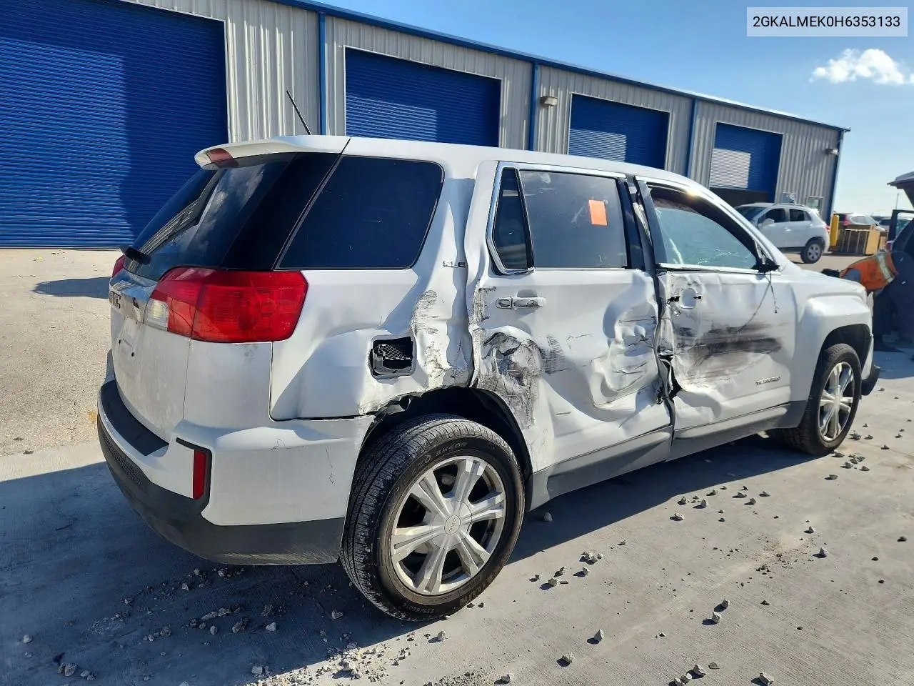 2017 GMC Terrain Sle VIN: 2GKALMEK0H6353133 Lot: 56777536