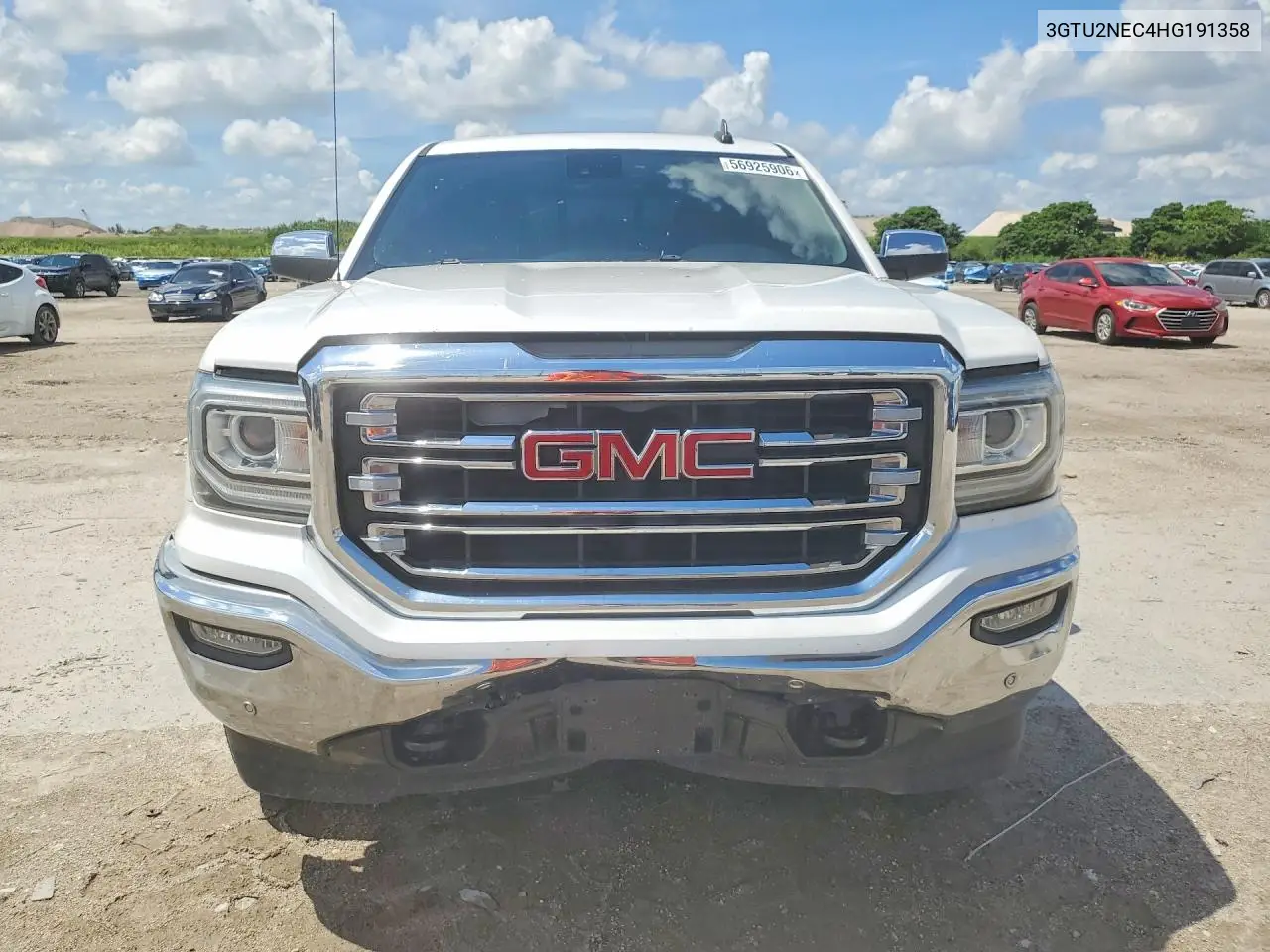 2017 GMC Sierra K1500 Slt VIN: 3GTU2NEC4HG191358 Lot: 56925906