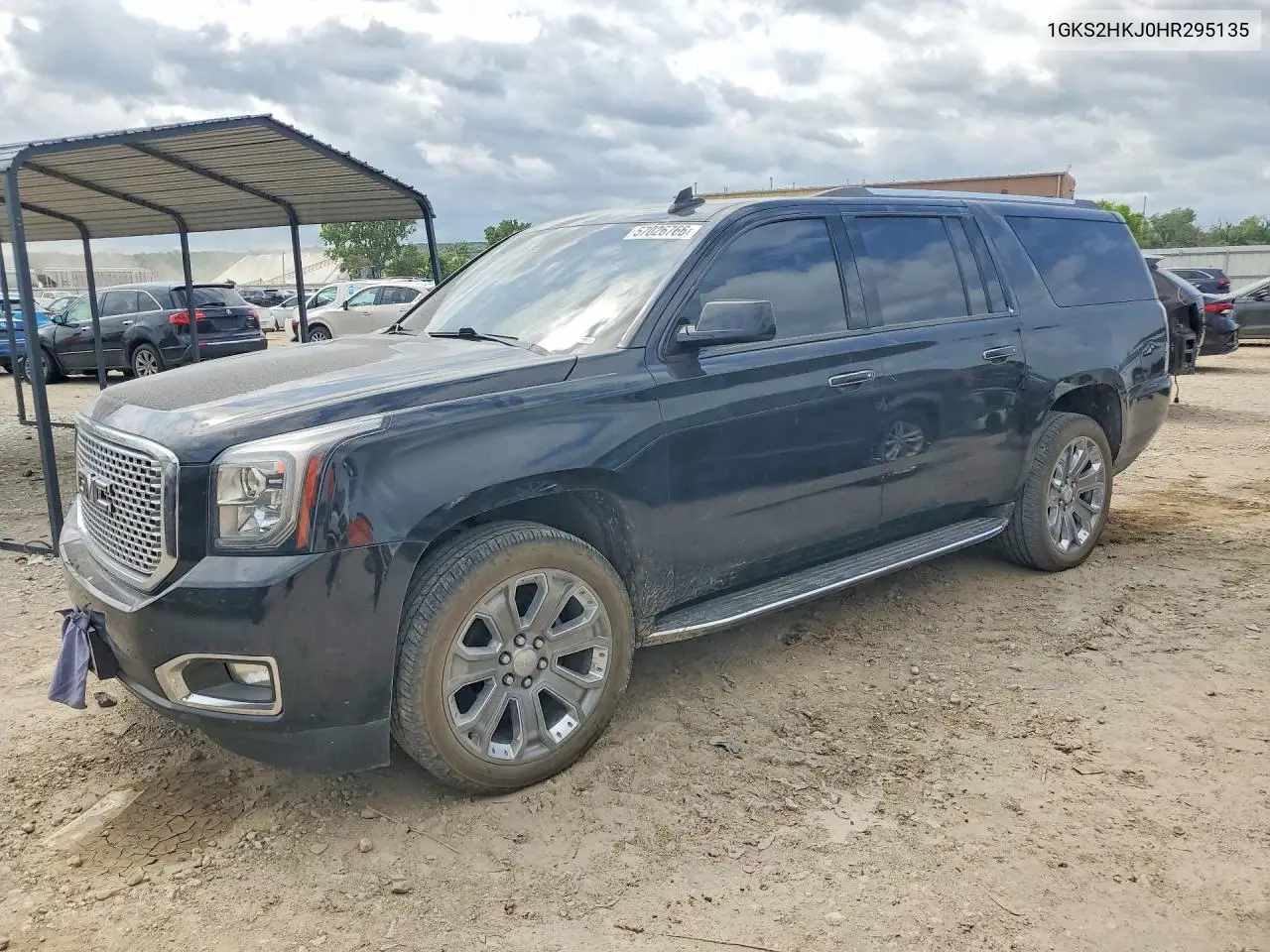 2017 GMC Yukon Xl Denali VIN: 1GKS2HKJ0HR295135 Lot: 57026766