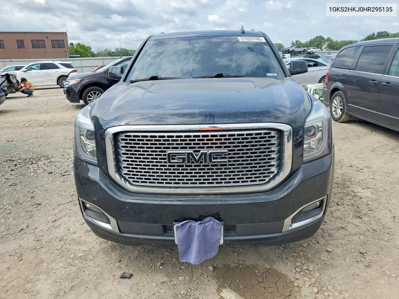 2017 GMC Yukon Xl Denali VIN: 1GKS2HKJ0HR295135 Lot: 57026766