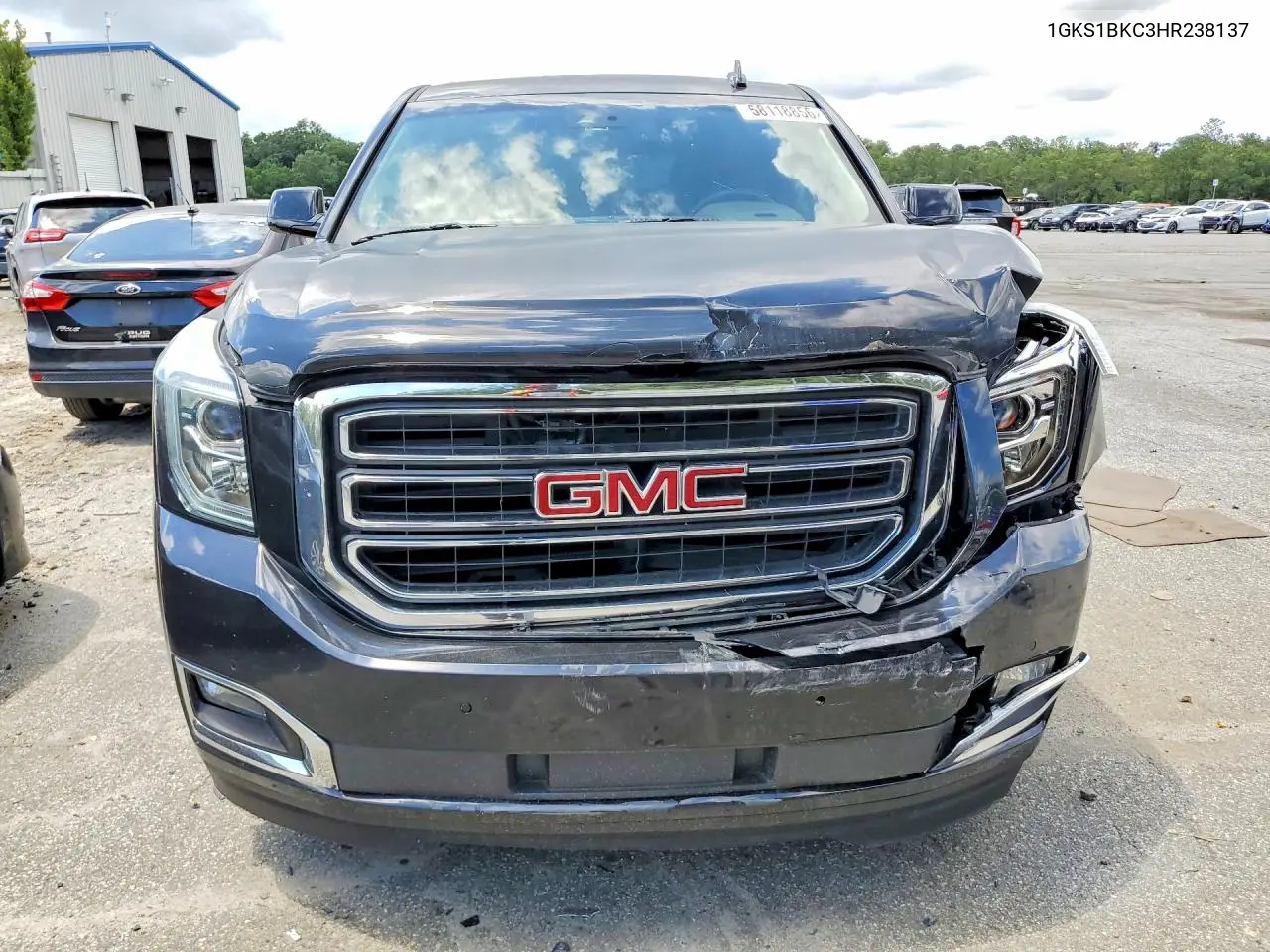 2017 GMC Yukon Slt VIN: 1GKS1BKC3HR238137 Lot: 58118856