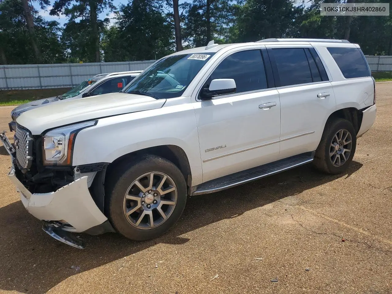 2017 GMC Yukon Denali VIN: 1GKS1CKJ8HR402860 Lot: 58378396