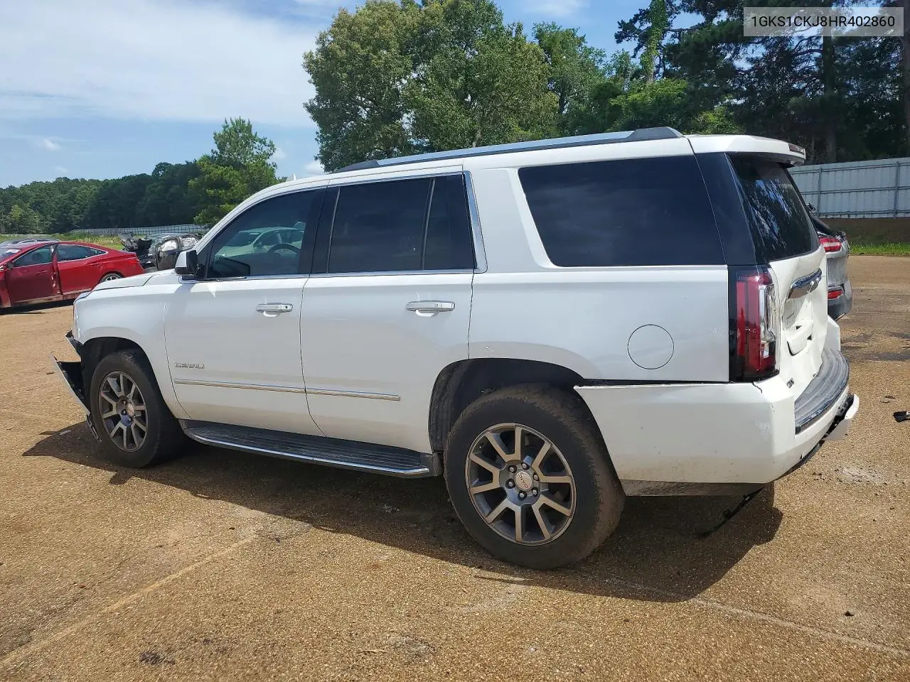 2017 GMC Yukon Denali VIN: 1GKS1CKJ8HR402860 Lot: 58378396