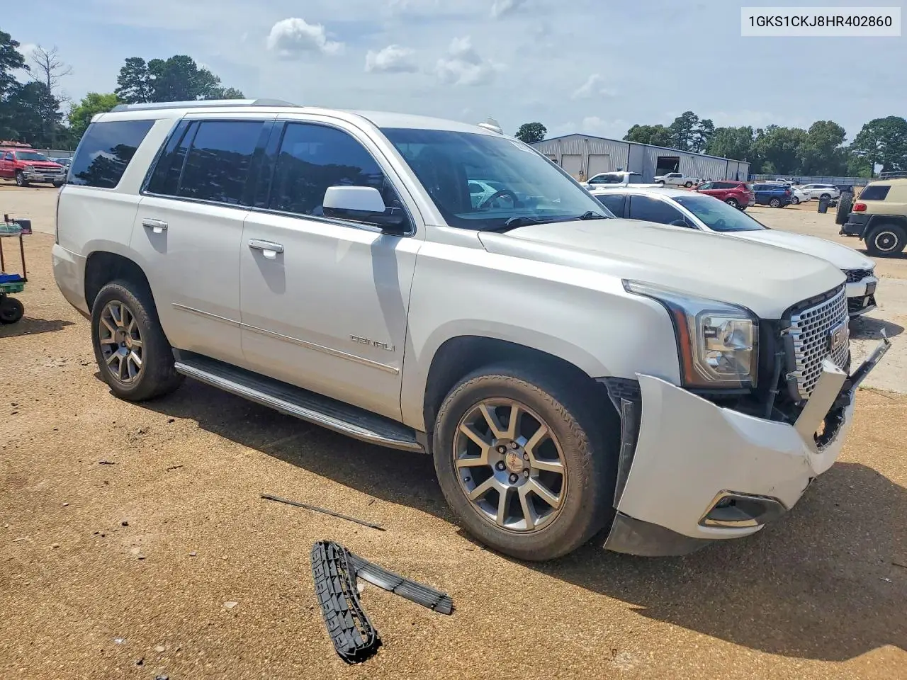 2017 GMC Yukon Denali VIN: 1GKS1CKJ8HR402860 Lot: 58378396
