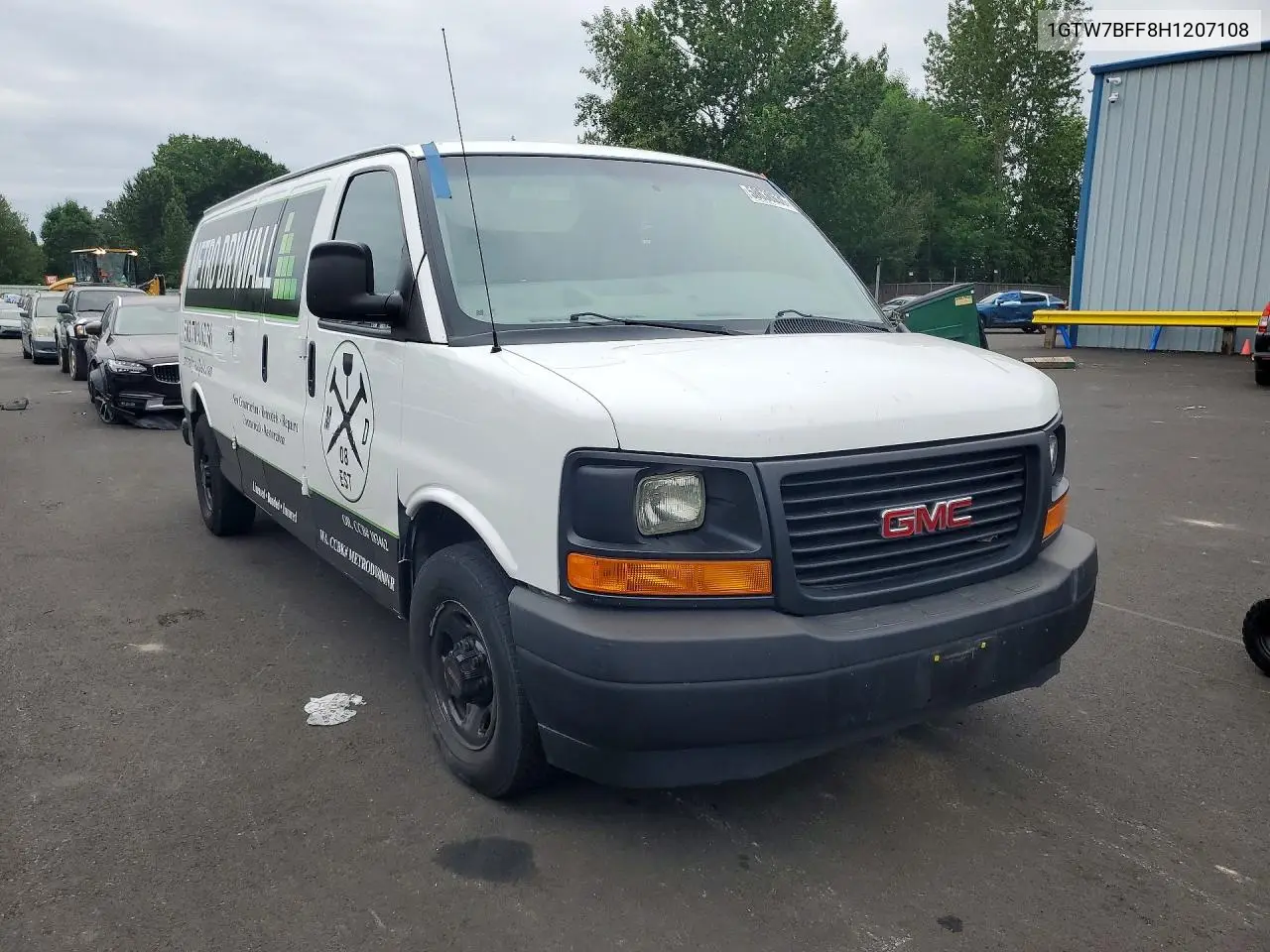 2017 GMC Savana G2500 VIN: 1GTW7BFF8H1207108 Lot: 58630636
