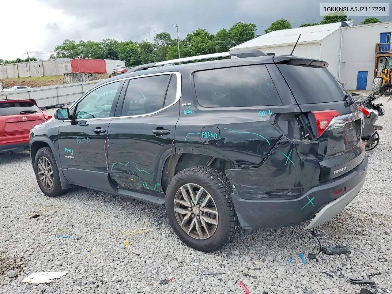 2018 GMC Acadia Sle VIN: 1GKKNSLA5JZ117228 Lot: 56321536