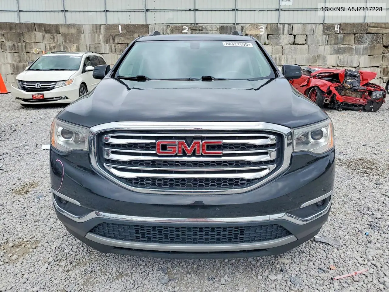 2018 GMC Acadia Sle VIN: 1GKKNSLA5JZ117228 Lot: 56321536