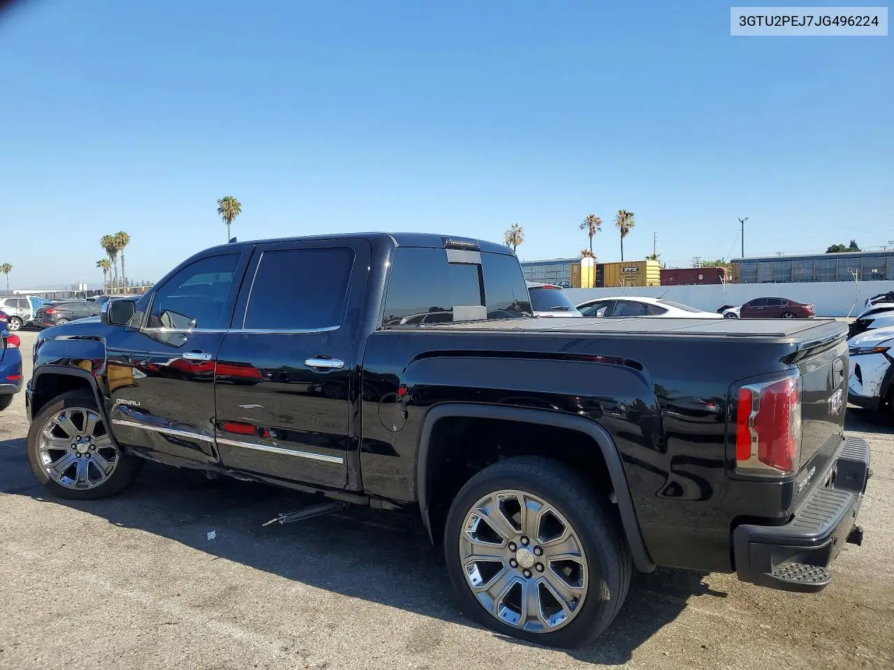 2018 GMC Sierra K1500 Denali VIN: 3GTU2PEJ7JG496224 Lot: 56645366
