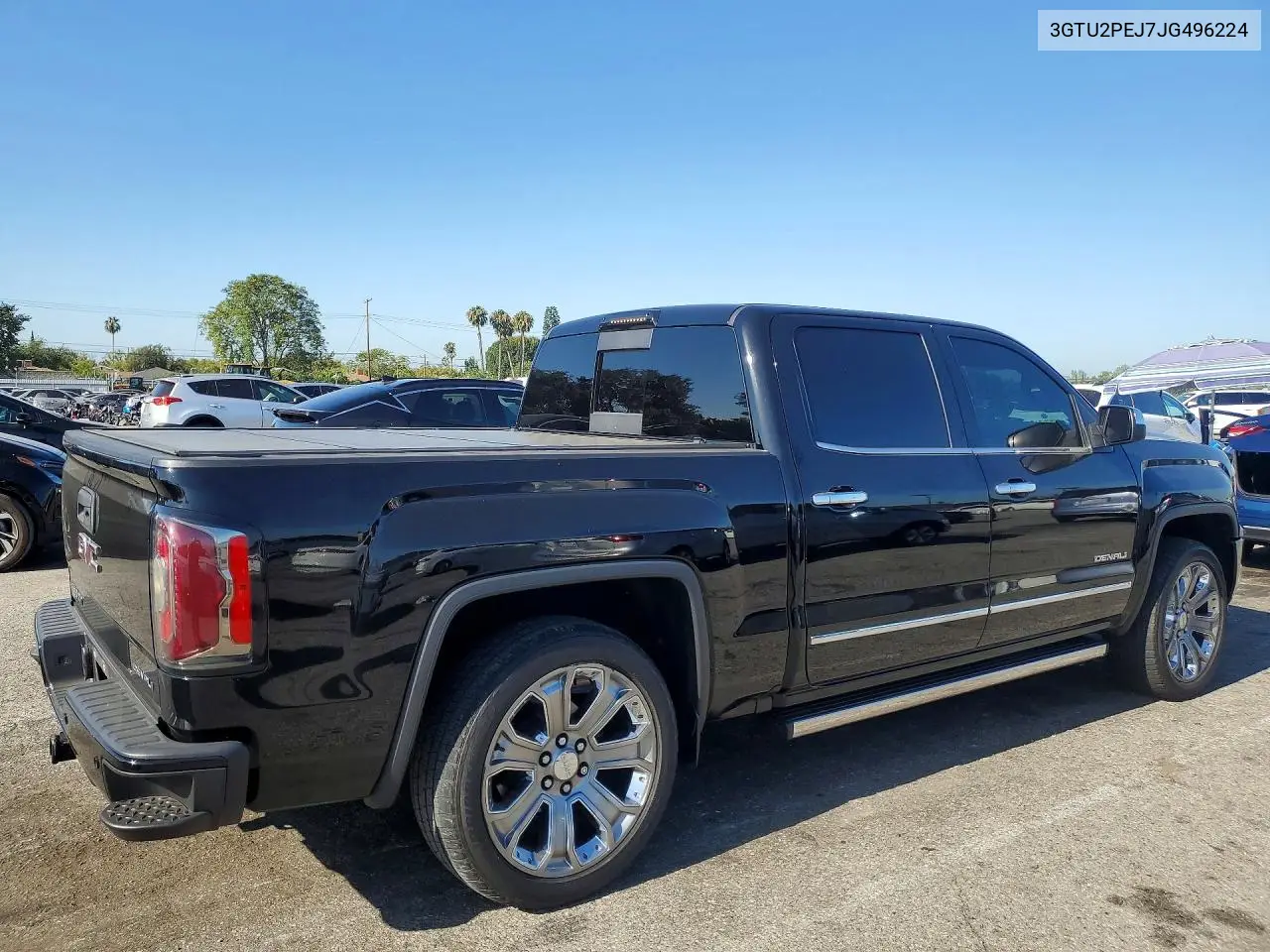 2018 GMC Sierra K1500 Denali VIN: 3GTU2PEJ7JG496224 Lot: 56645366