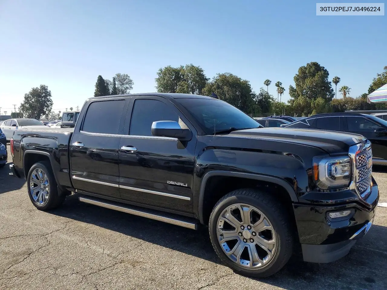 2018 GMC Sierra K1500 Denali VIN: 3GTU2PEJ7JG496224 Lot: 56645366