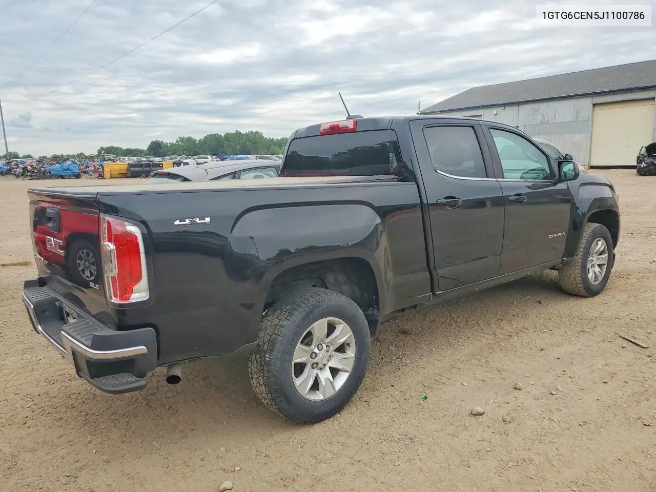 1GTG6CEN5J1100786 2018 GMC Canyon Sle