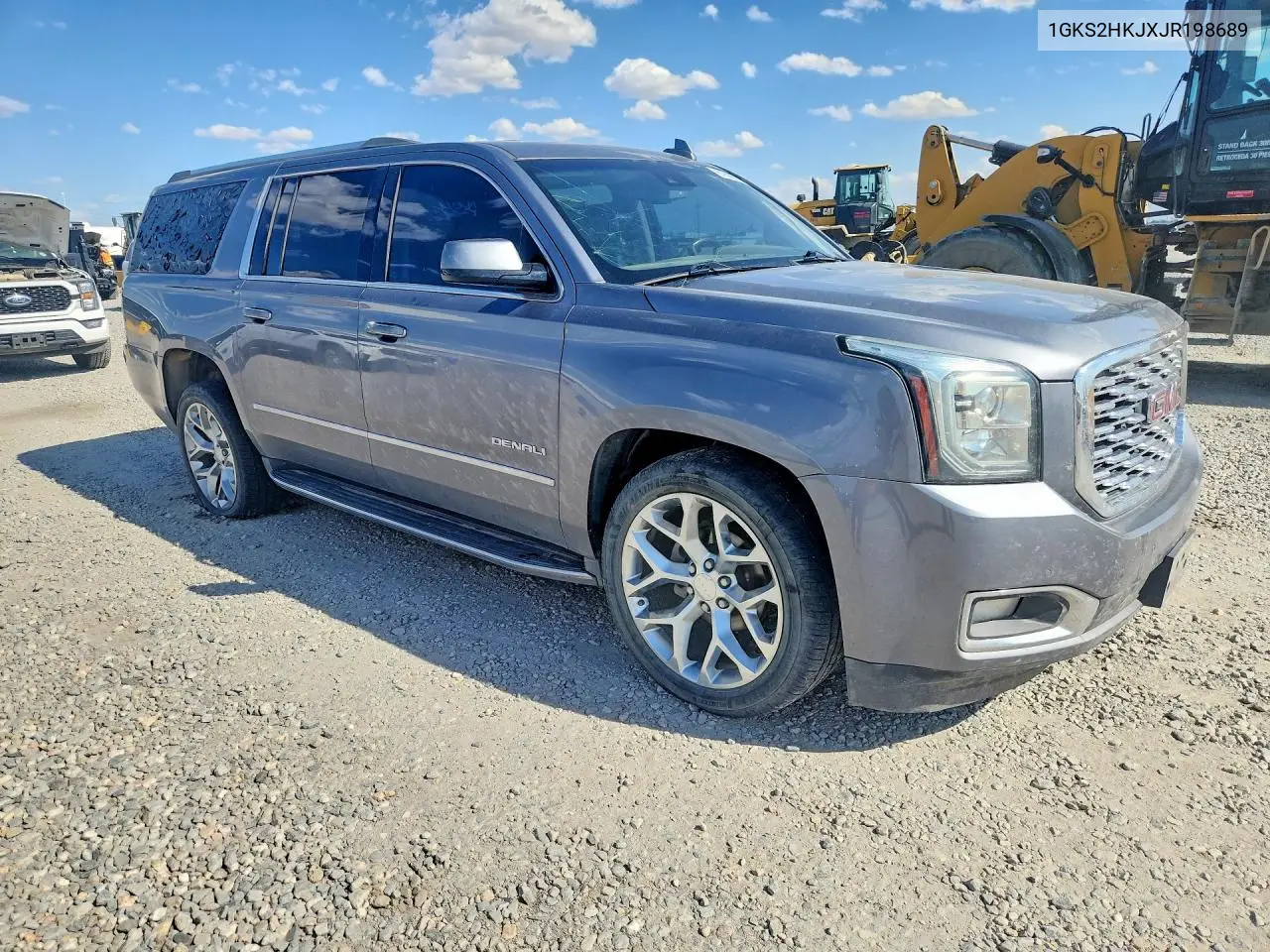 2018 GMC Yukon Xl Denali VIN: 1GKS2HKJXJR198689 Lot: 61500736