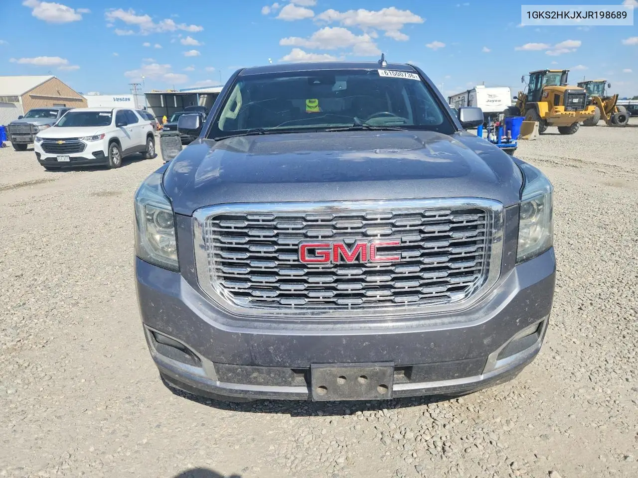 2018 GMC Yukon Xl Denali VIN: 1GKS2HKJXJR198689 Lot: 61500736