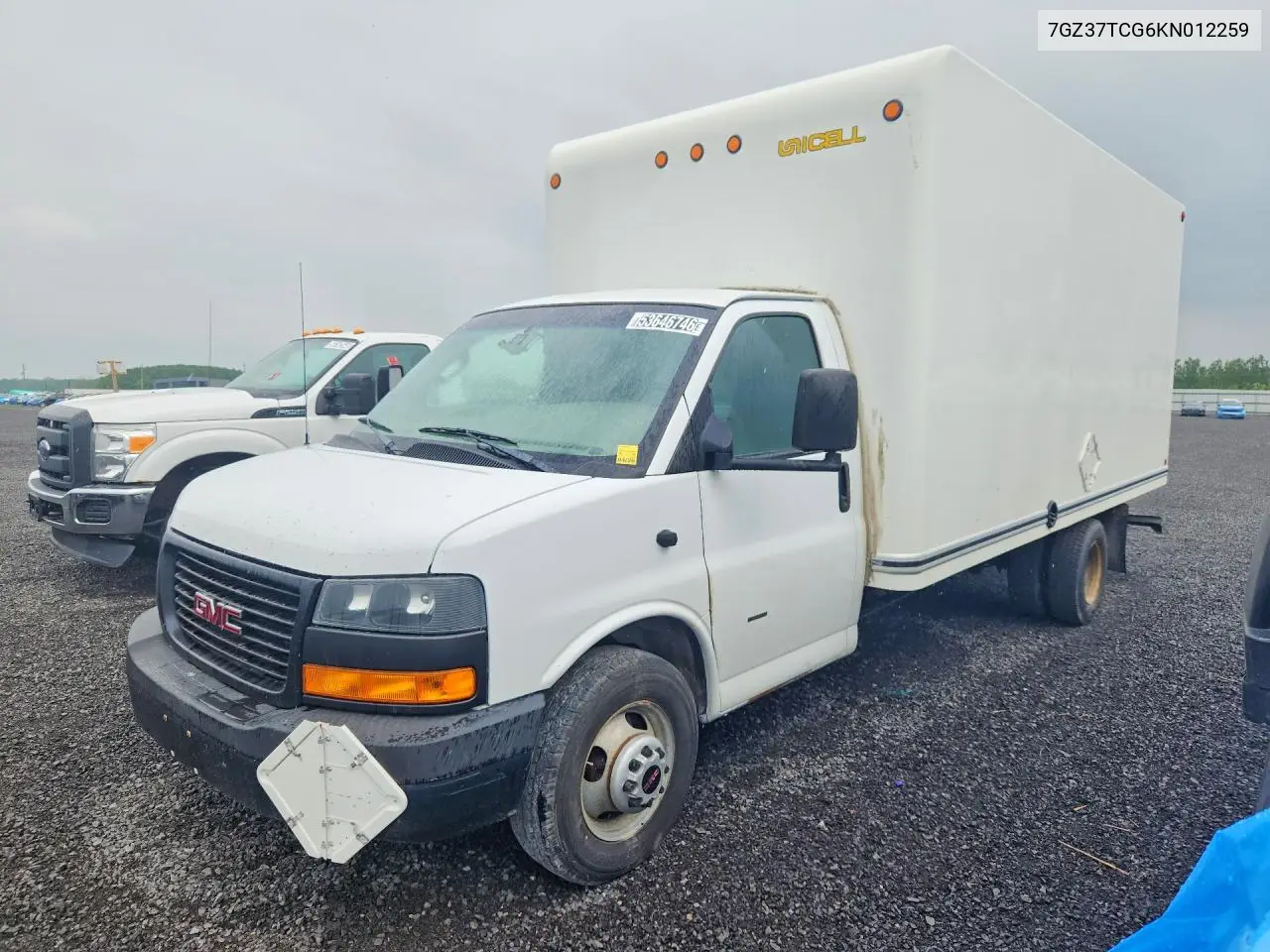 2019 GMC Savana Cutaway G3500 VIN: 7GZ37TCG6KN012259 Lot: 53646746