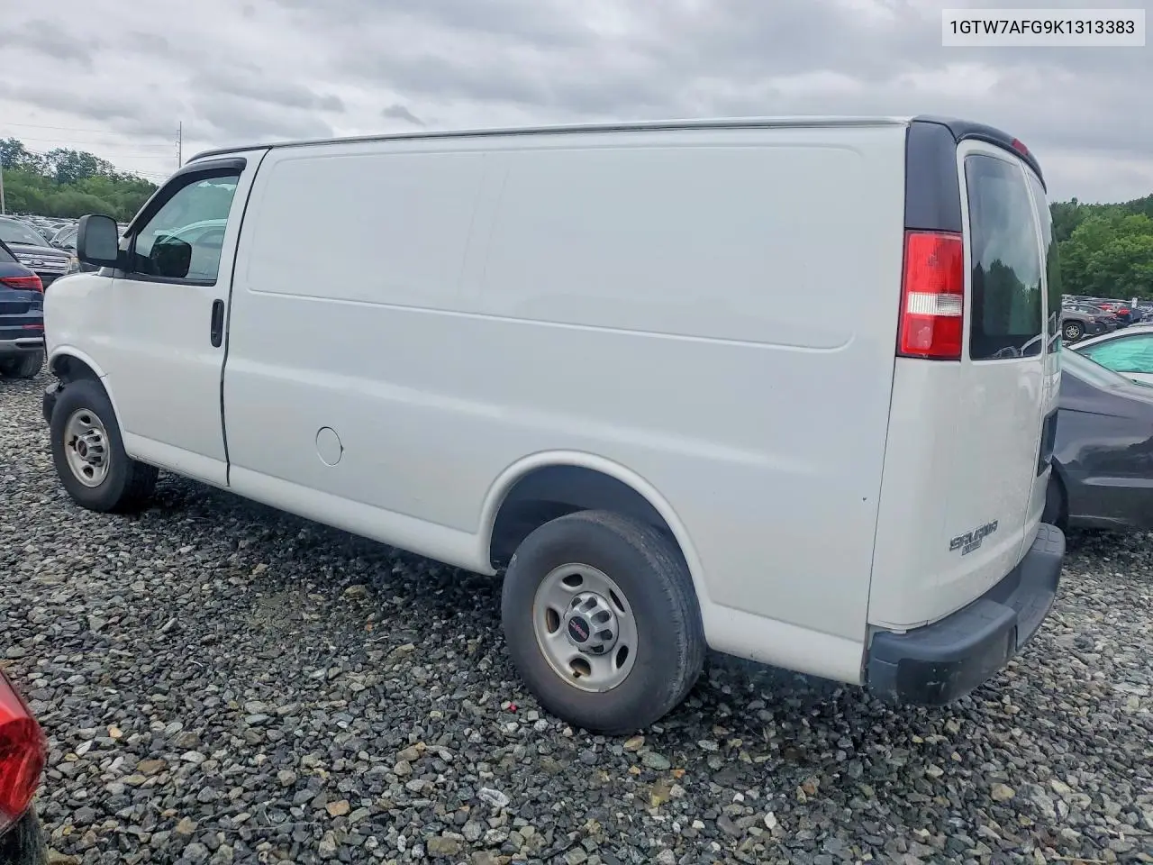 2019 GMC Savana G2500 VIN: 1GTW7AFG9K1313383 Lot: 57889886