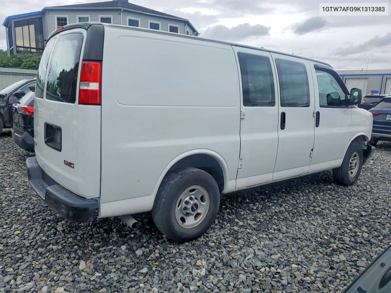 2019 GMC Savana G2500 VIN: 1GTW7AFG9K1313383 Lot: 57889886