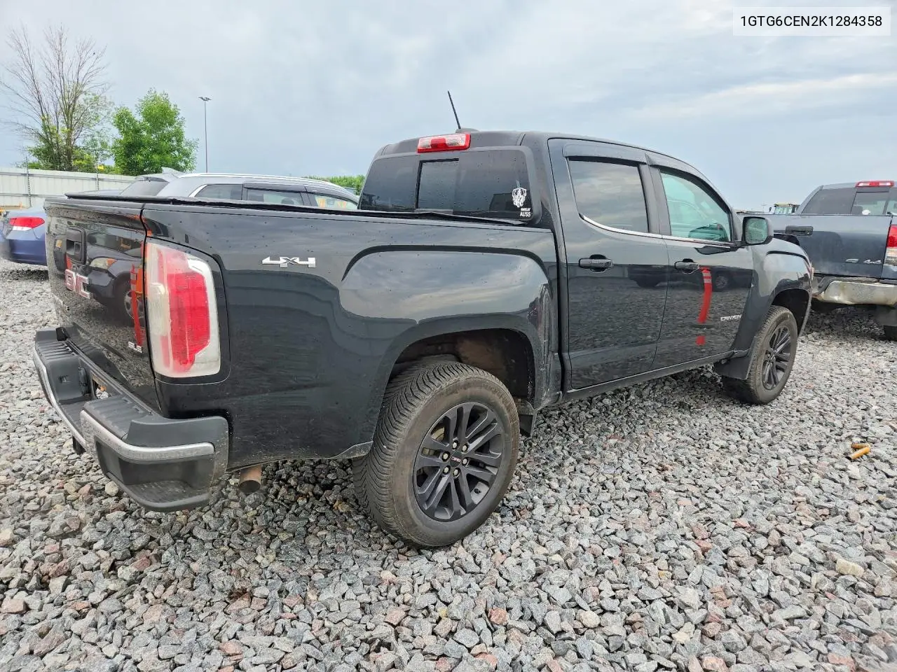 2019 GMC Canyon Sle VIN: 1GTG6CEN2K1284358 Lot: 57939696