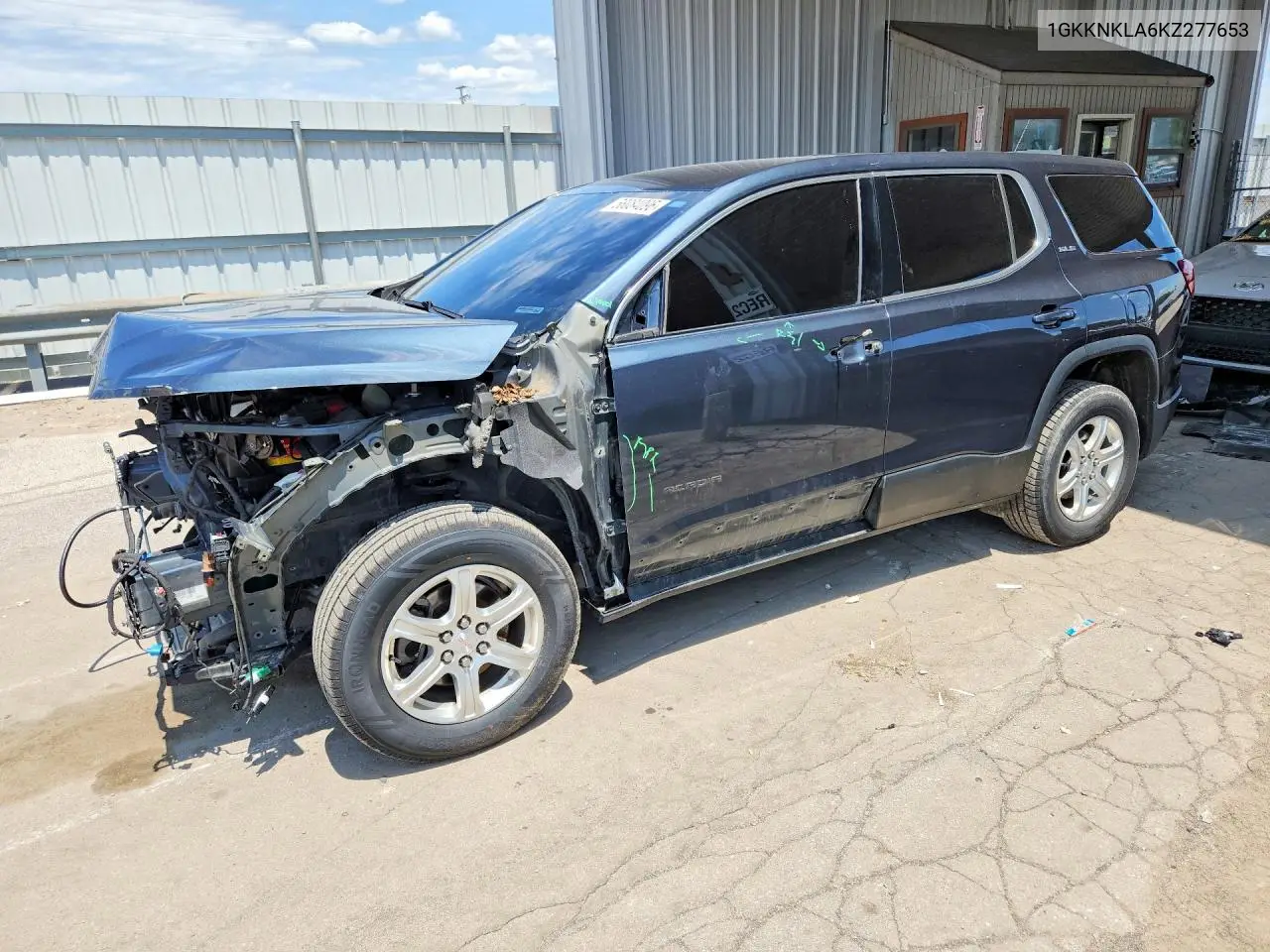 1GKKNKLA6KZ277653 2019 GMC Acadia Sle
