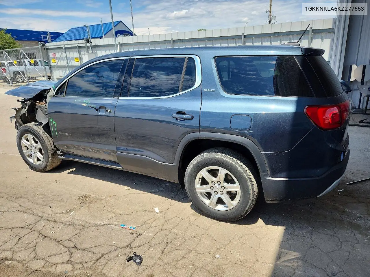 1GKKNKLA6KZ277653 2019 GMC Acadia Sle