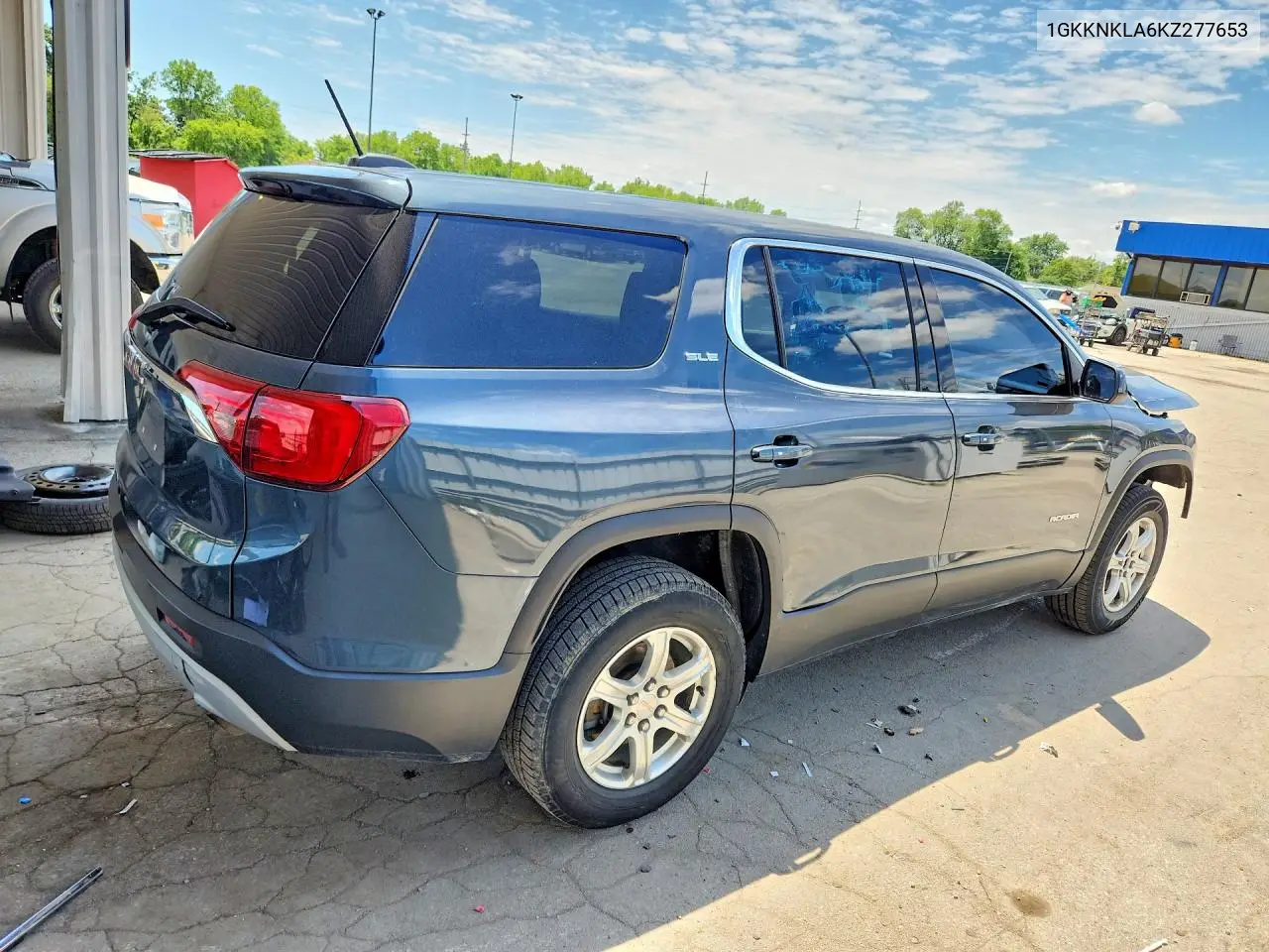 1GKKNKLA6KZ277653 2019 GMC Acadia Sle