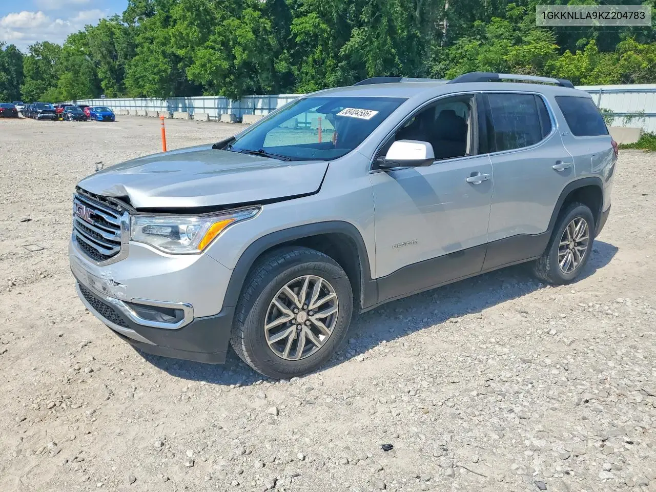 2019 GMC Acadia Sle VIN: 1GKKNLLA9KZ204783 Lot: 58404586