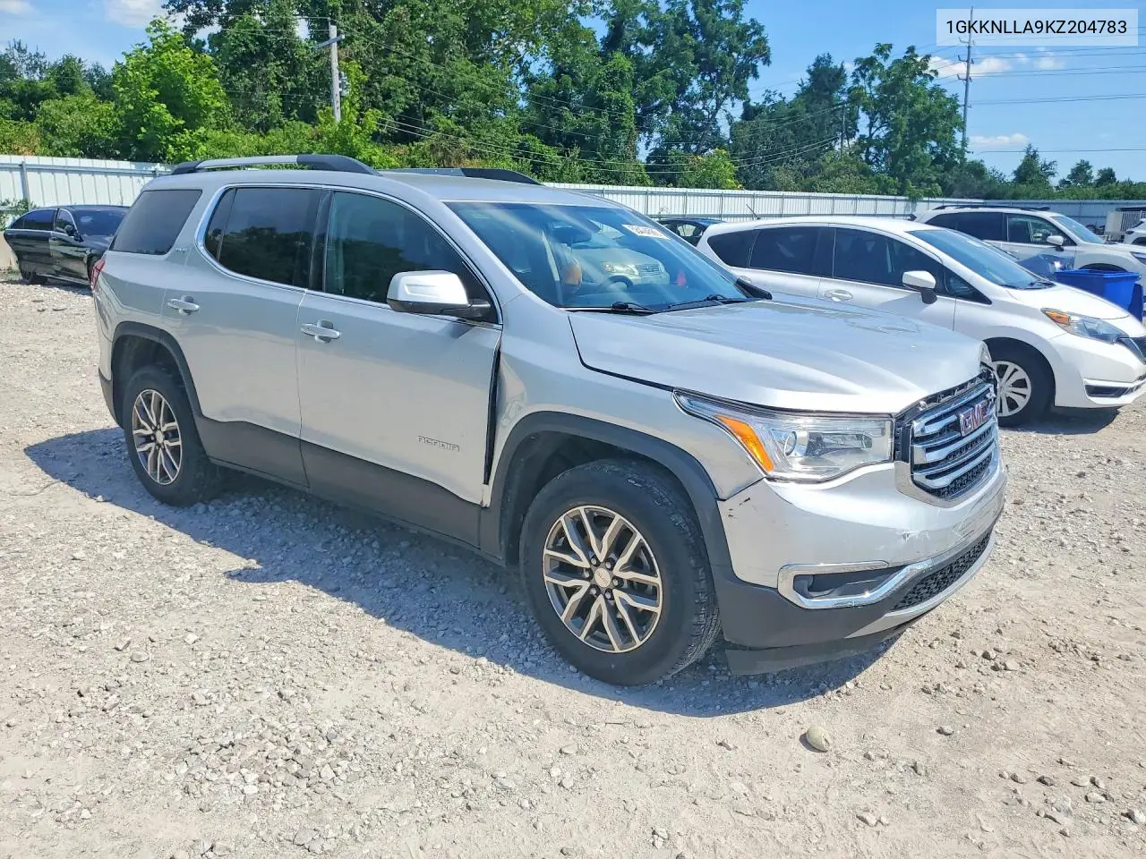 2019 GMC Acadia Sle VIN: 1GKKNLLA9KZ204783 Lot: 58404586