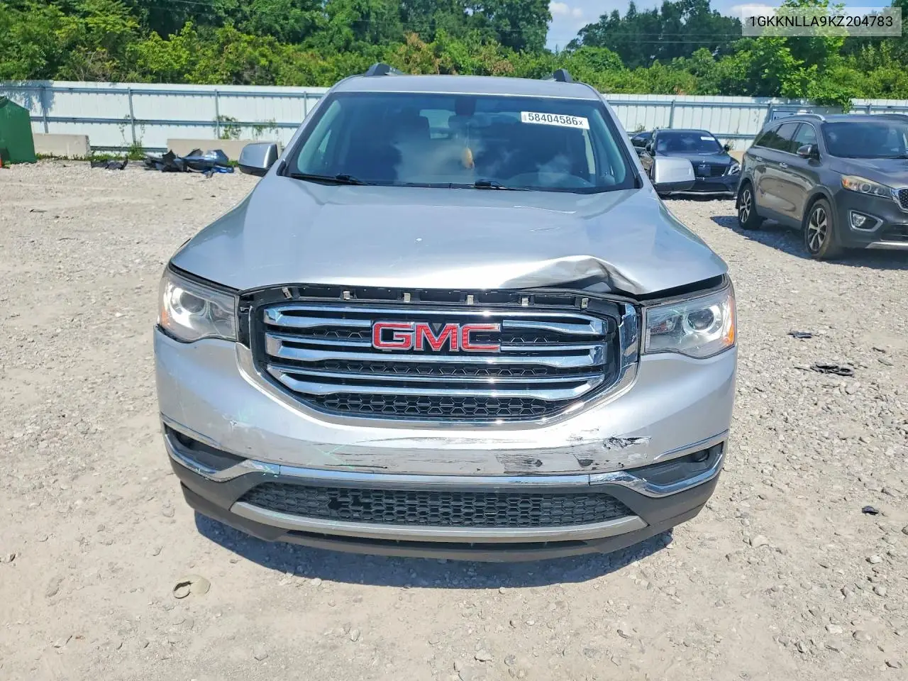 2019 GMC Acadia Sle VIN: 1GKKNLLA9KZ204783 Lot: 58404586