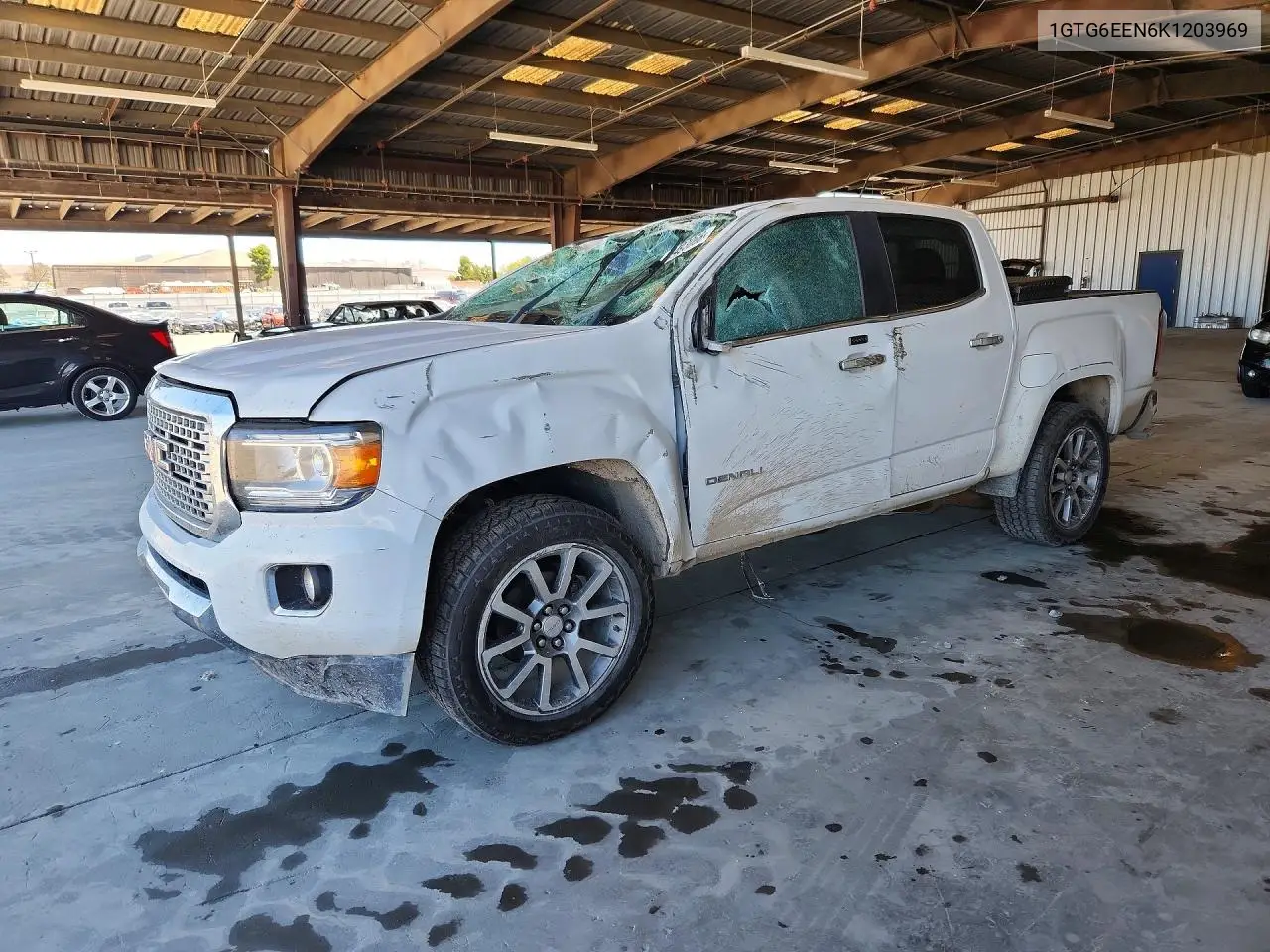 2019 GMC Canyon Denali VIN: 1GTG6EEN6K1203969 Lot: 58493066