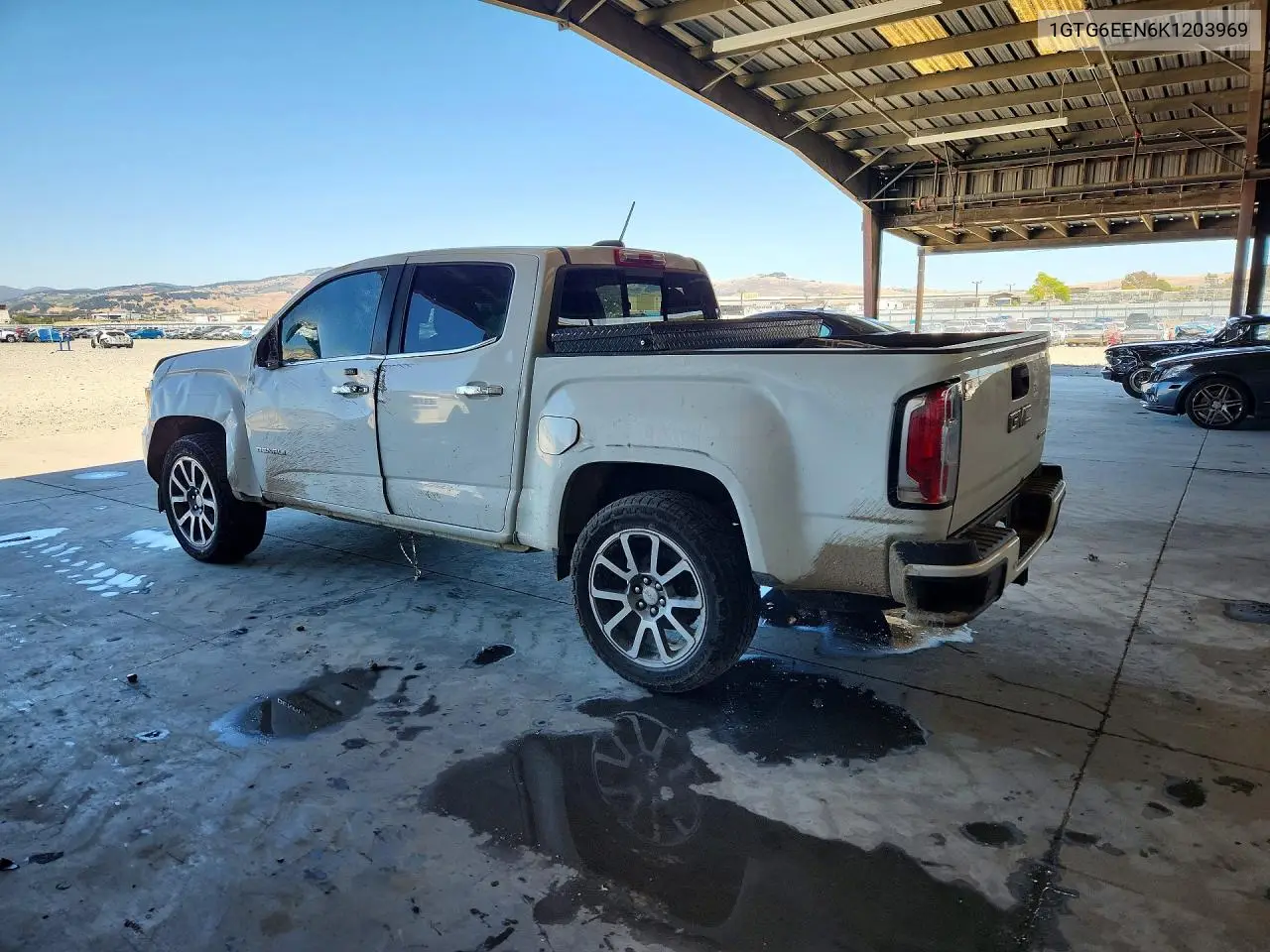 2019 GMC Canyon Denali VIN: 1GTG6EEN6K1203969 Lot: 58493066