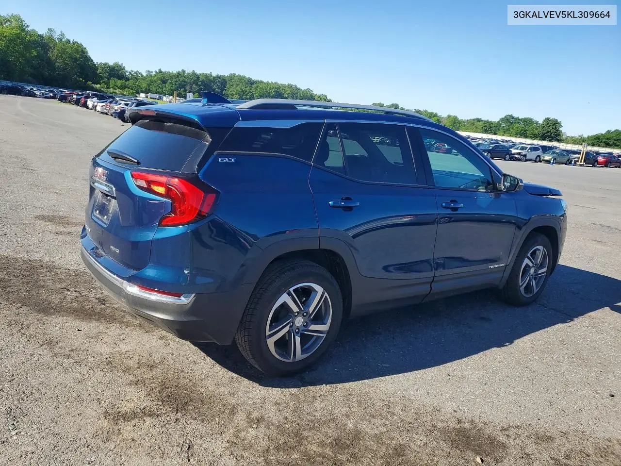 2019 GMC Terrain Slt VIN: 3GKALVEV5KL309664 Lot: 58591886
