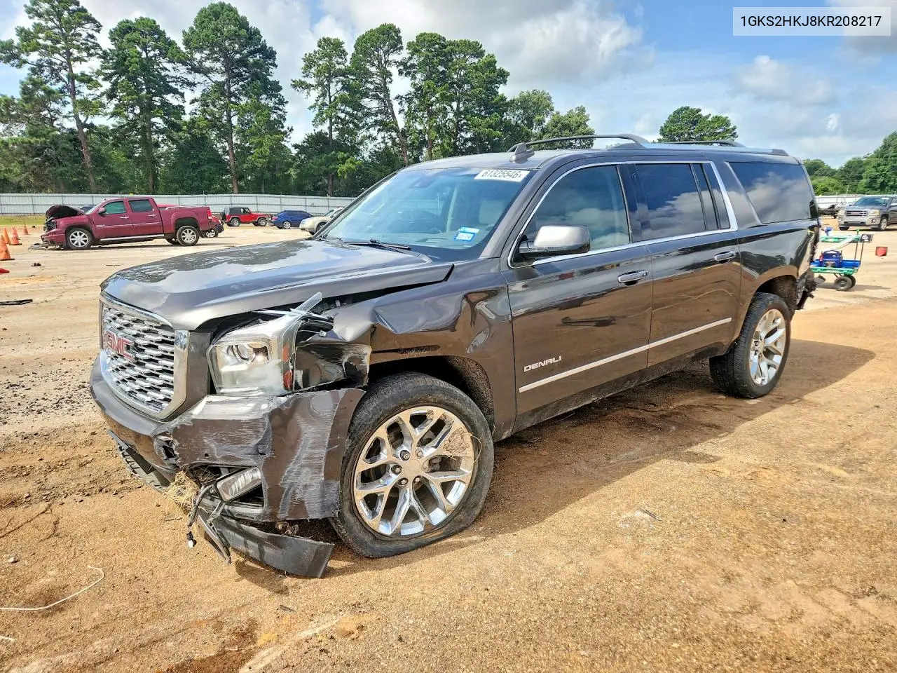 2019 GMC Yukon Xl Denali VIN: 1GKS2HKJ8KR208217 Lot: 61325546