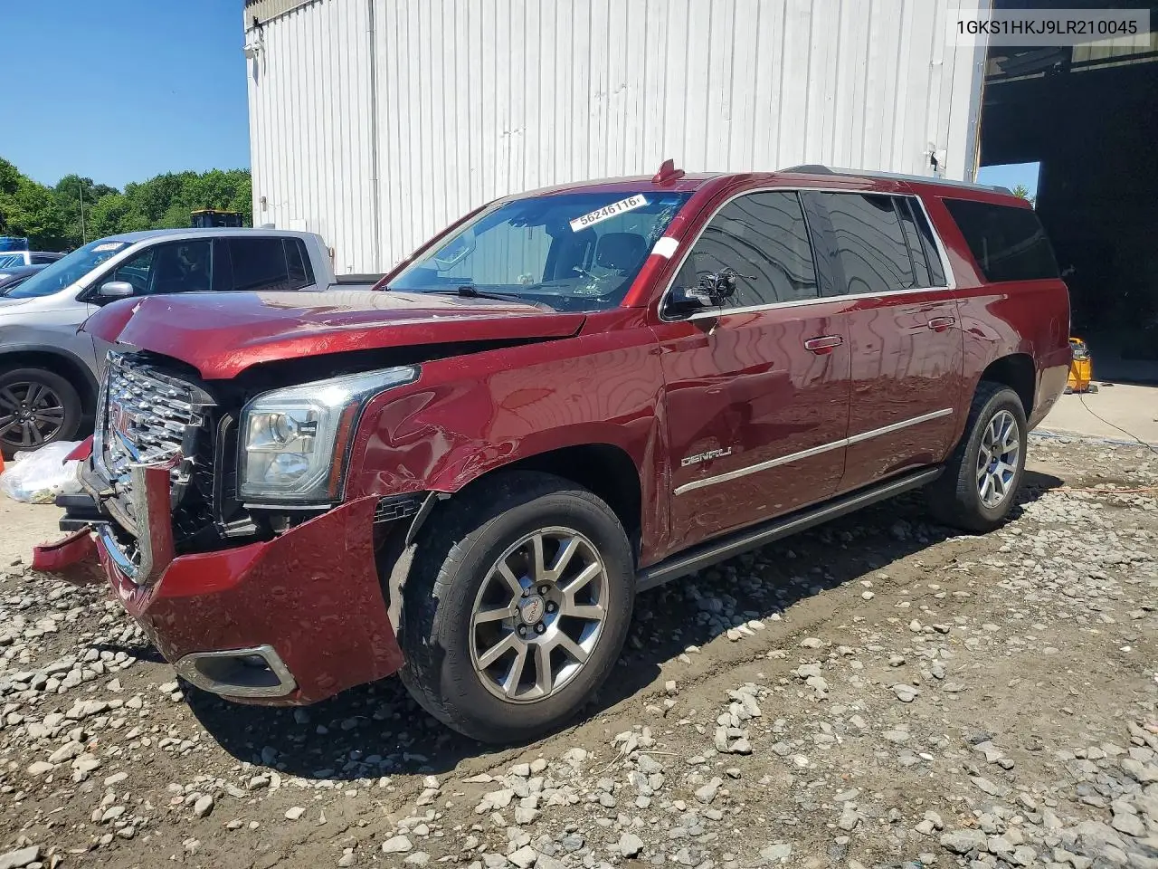 2020 GMC Yukon Xl Denali VIN: 1GKS1HKJ9LR210045 Lot: 56246116