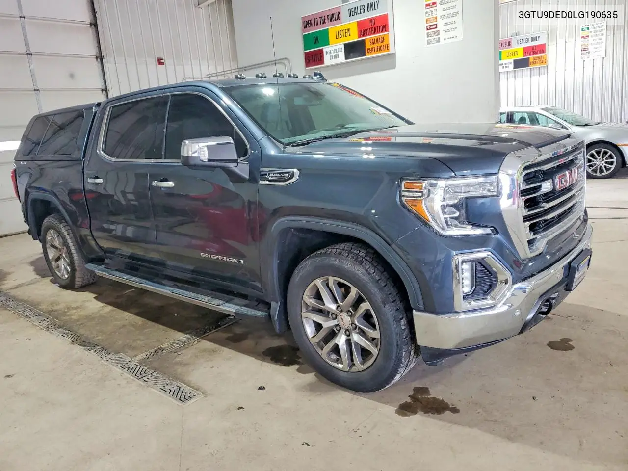 2020 GMC Sierra K1500 Slt VIN: 3GTU9DED0LG190635 Lot: 56270826