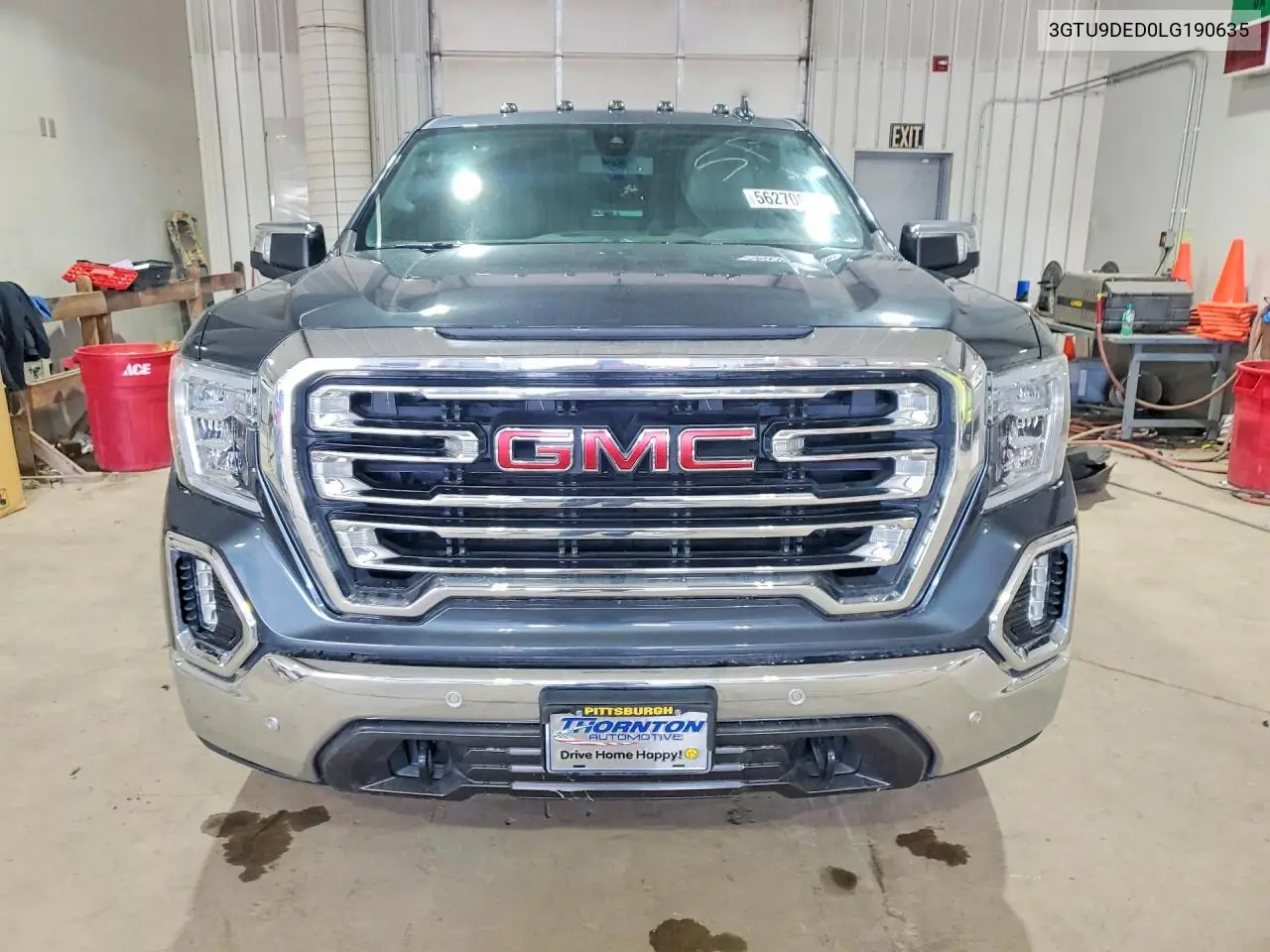 2020 GMC Sierra K1500 Slt VIN: 3GTU9DED0LG190635 Lot: 56270826