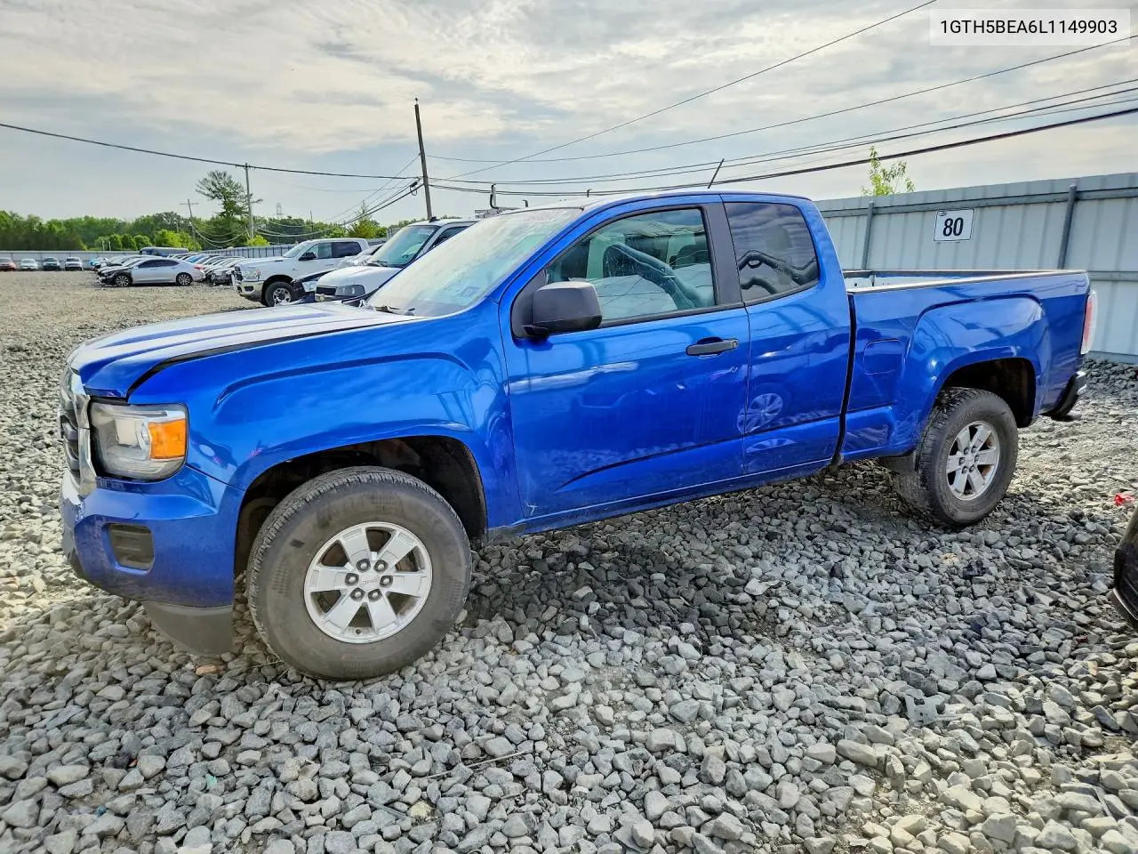 2020 GMC Canyon VIN: 1GTH5BEA6L1149903 Lot: 56470976