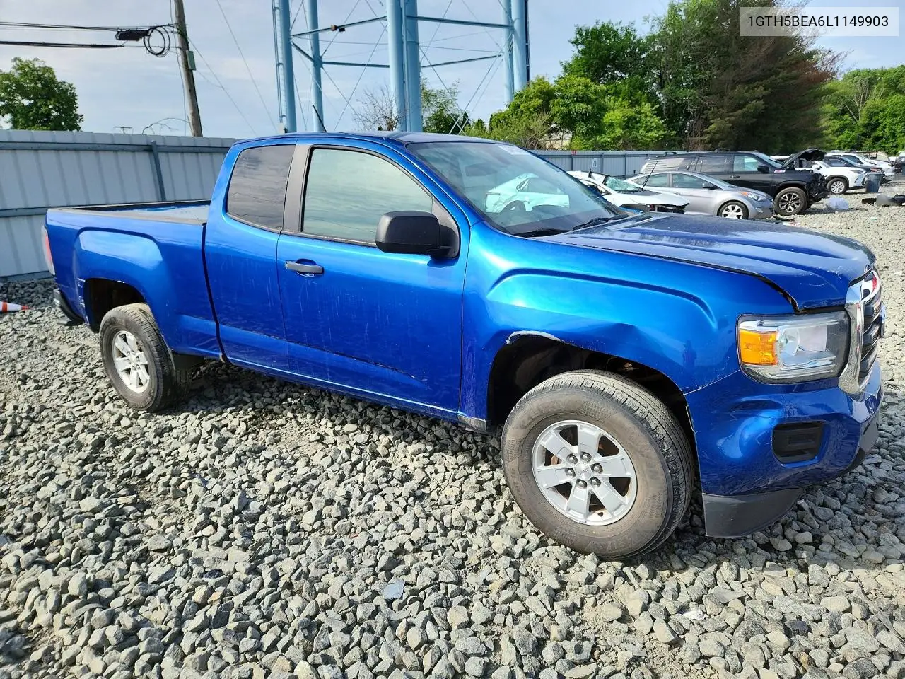 2020 GMC Canyon VIN: 1GTH5BEA6L1149903 Lot: 56470976