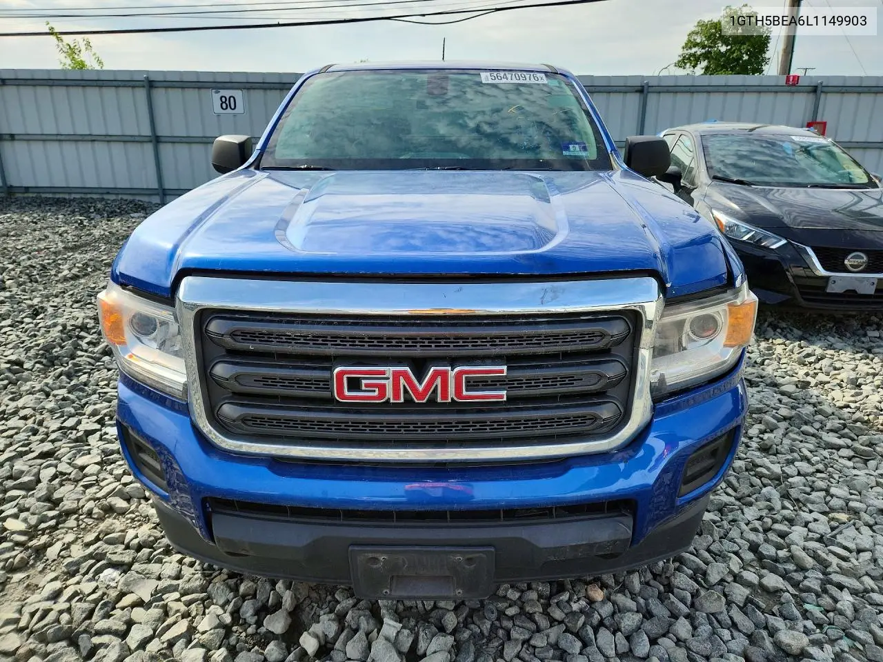 2020 GMC Canyon VIN: 1GTH5BEA6L1149903 Lot: 56470976