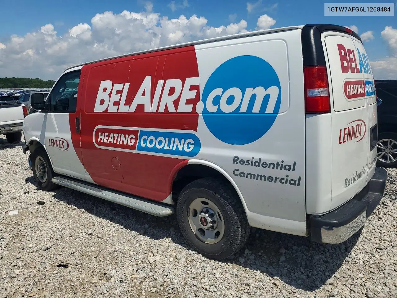 2020 GMC Savana G2500 VIN: 1GTW7AFG6L1268484 Lot: 57480446