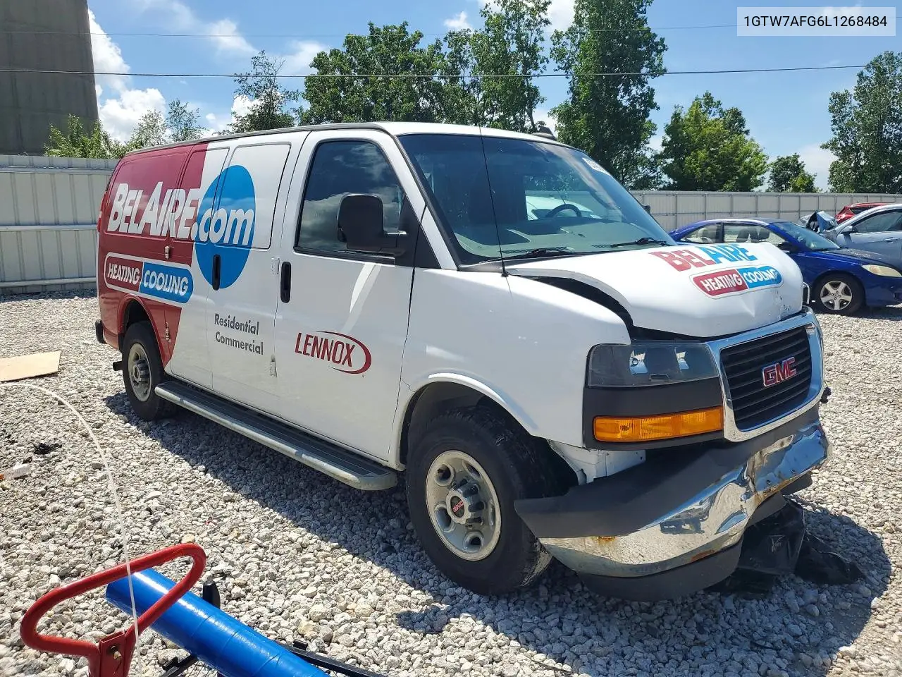2020 GMC Savana G2500 VIN: 1GTW7AFG6L1268484 Lot: 57480446