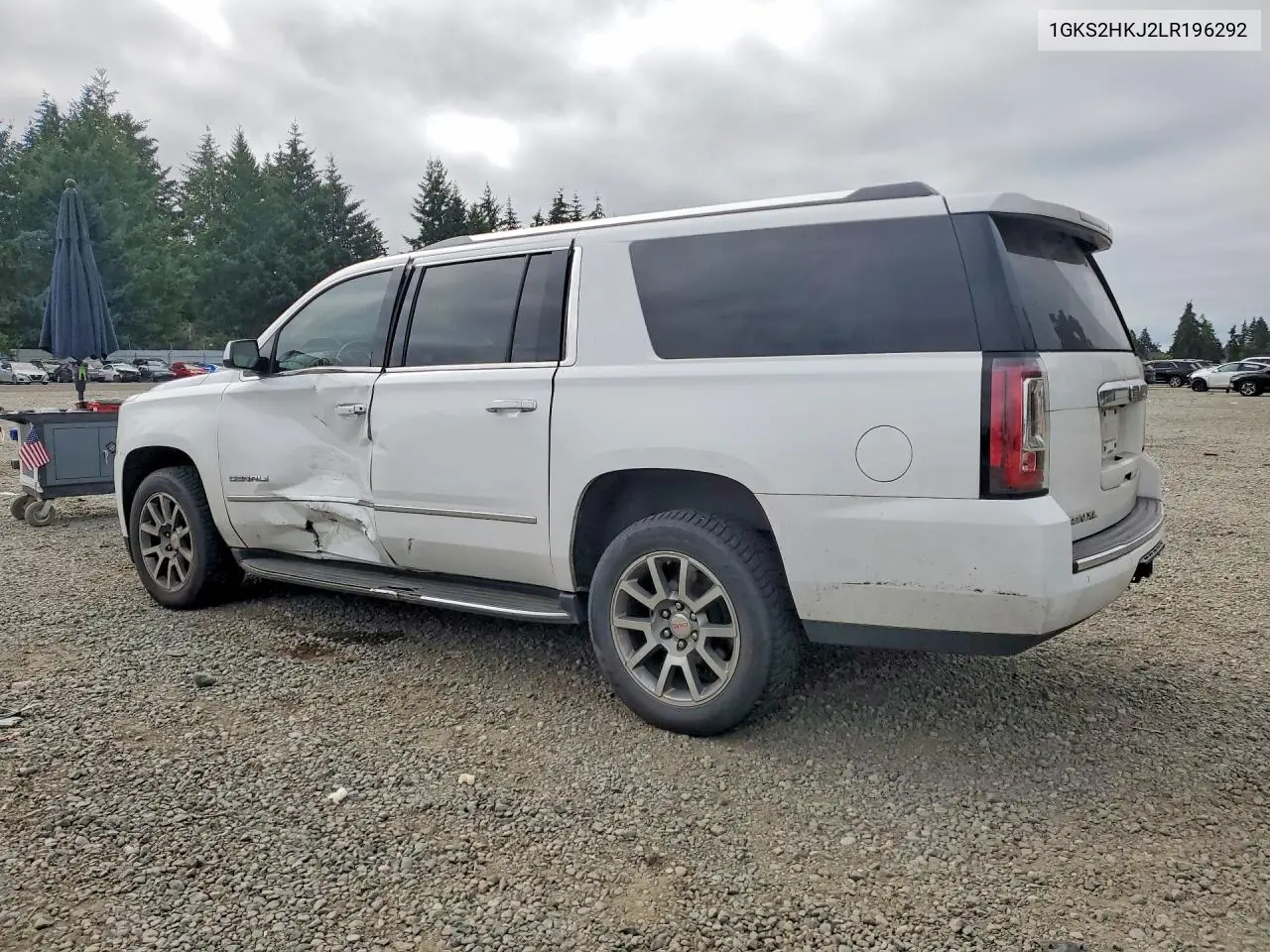 2020 GMC Yukon Xl Denali VIN: 1GKS2HKJ2LR196292 Lot: 59003146