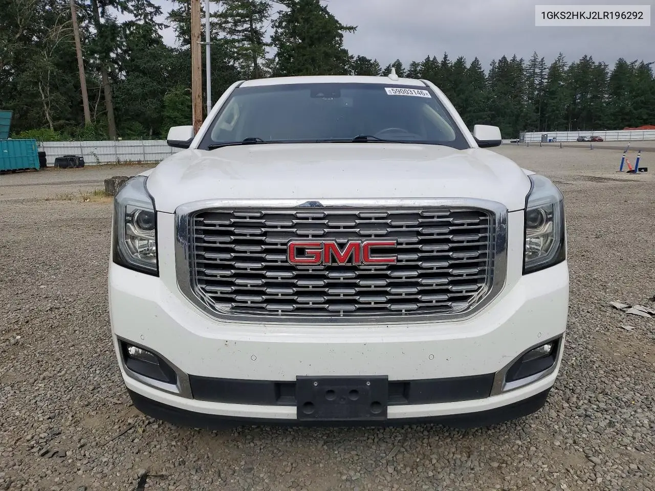 2020 GMC Yukon Xl Denali VIN: 1GKS2HKJ2LR196292 Lot: 59003146