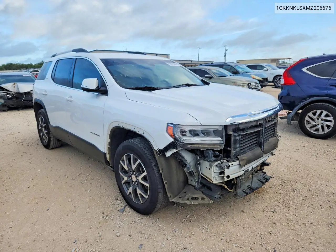 2021 GMC Acadia Sle VIN: 1GKKNKLSXMZ206676 Lot: 56310386